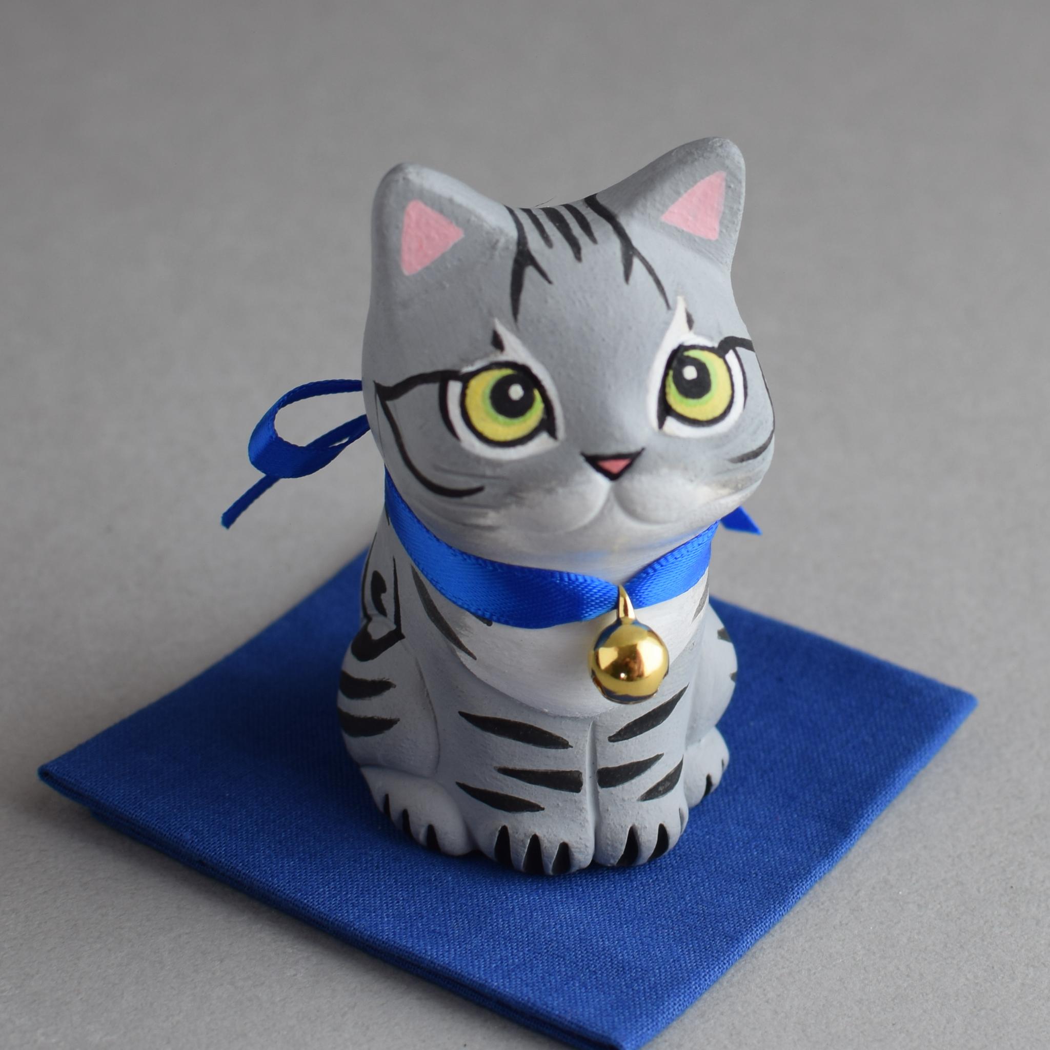 お座り猫(アメリカンショートヘア)【受注制作】1枚目の画像