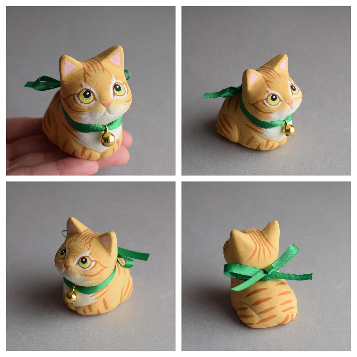 香箱座り猫(茶トラ)【受注制作】 | 4枚目